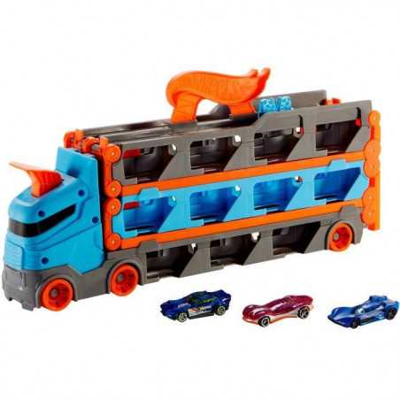 Hot Wheels - Super transporteur extensible - Circuit / Petite voiture - Des 4 ans GVG37