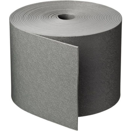 NATURE Bordure de jardin en polypropylene - Epaisseur 3 mm - H 15 cm x 10 m - Gris