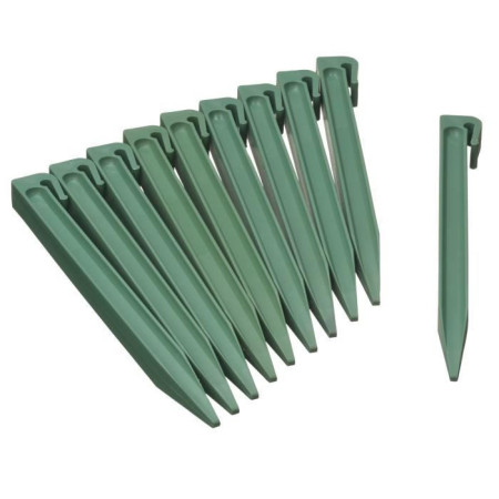 Ancres pour bordure en polyéthylene recyclé - NATURE - H26