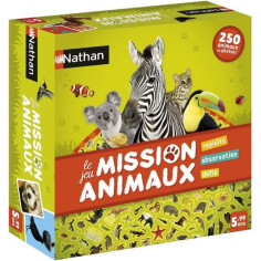 NATHAN - Mission Animaux - Jeu de Société NATHAN - Mission Animaux - Jeu de Société