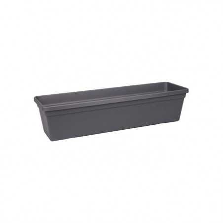 ELHO Balconniere GREEN BASICS - 6L - L 16,5 x P 39 x H 13,7 cm - Extérieur & Balcon - Vivre noir
