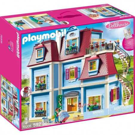 PLAYMOBIL 70205 Grande Maison Traditionnelle, Dollhouse La Maison Traditionnelle, 592 pieces, Des 4 ans