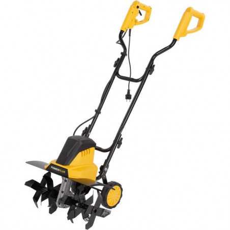 Powerplus Motoculteur Électrique POWXG72010 - 1500 W, 6 Lames, Profondeur de 220 mm et Largeur de 450 mm