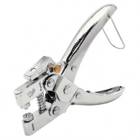 Pince oeillets - RAPID - RP05- Ø4mm - Poinçonnage de Ø2 a Ø4,5mm - Blister + 105 oeillets - (5000407)
