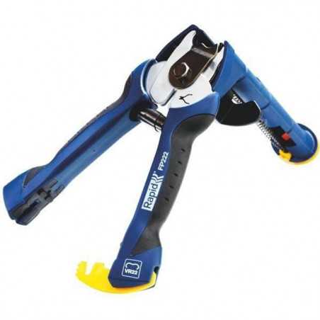 Pince grillage - RAPID - FP222 avec chargeur pour agrafes VR22 - Pose de clôture - Blister - (23468100)