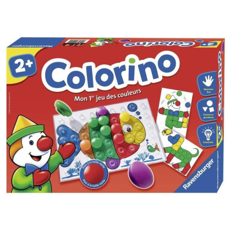 Colorino - Jeu éducatif - Apprentissage des couleurs - Activités créatives enfant - R
