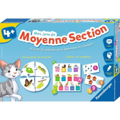 Mes jeux de moyenne section - Coffret complet éducatif - 20 activités programme 2e an Mes jeux de moyenne section - Coffret complet éducatif - 20 activités programme 2e an