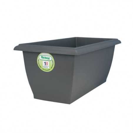 Jardiniere - RIVIERA - Evolution - 78,5x39x31,5 cm - 64 L - Gris