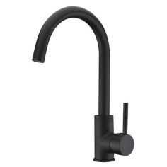 ROUSSEAU Robinet mitigeur de cuisine Køben - Sans douchette - Noir ROUSSEAU Robinet mitigeur de cuisine Køben - Sans douchette - Noir