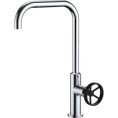 Mitigeur évier industriel Chrome - Bec mobile - ROUSSEAU Mitigeur évier industriel Chrome - Bec mobile - ROUSSEAU