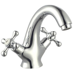 ROUSSEAU Robinet mélangeur mécanique lavabo Beverley - Fixe ROUSSEAU Robinet mélangeur mécanique lavabo Beverley - Fixe