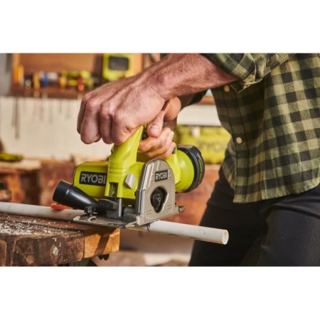 RYOBI - Scie multi-matériaux 18V ONE+ - diam. 85 mm x 15 mm + lames