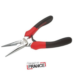 Pince a Becs demi-ronds droits FACOM - 193A.16CPEPB - Bec fin et finement strié pour