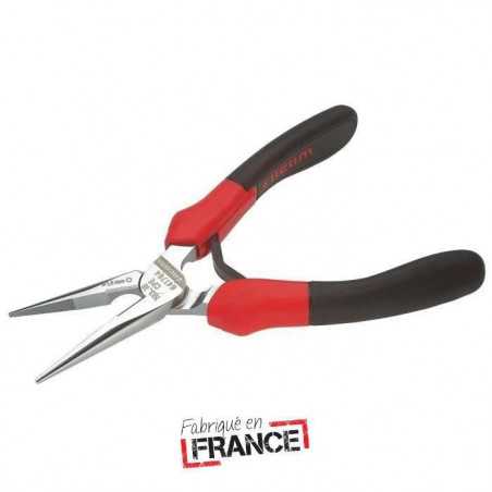 Pince a Becs demi-ronds droits - FACOM - 193A.16CPEPB - Bec fin et finement strié pour renforcer la prise
