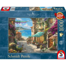 Puzzle Caf sur la Riviera italienne
