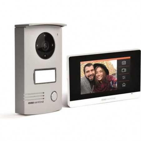 Interphone vidéo filaire SCS SENTINEL VisioDoor 4.3+ avec moniteur tactile 4,3 et vision nocturne - Garantie 5 ans