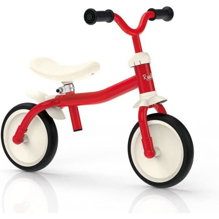 Smoby - Draisienne Rookie - Vélo Enfant Léger en Métal - Selle Egonomique Réglable -