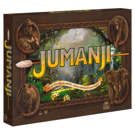 Jumanji le jeu - 6062338 - Jeu de Société pour Toute La Famille ou entre Adultes - Ed