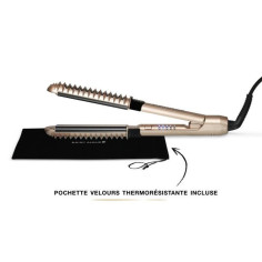Lisseur - SAINT ALGUE - SAINT ALGUE- Lisseur Boucleur Demeliss XCURLER 2 en 1 - Design Exlusif Anti-Brûlures - 5 Températures