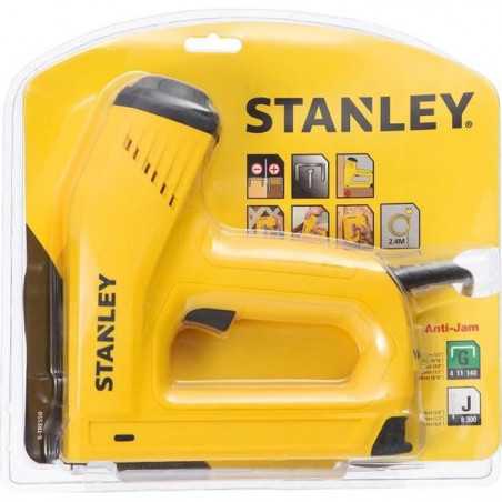 Agrafeuse filaire - STANLEY - 6-TRE550 - câble de 2,5 m - agrafe type G - clous type J - Gamme PRO