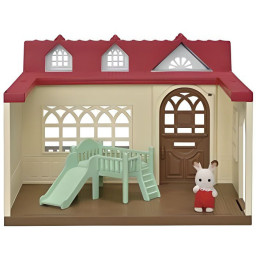 Maison miniature - SYLVANIAN FAMILIES - La Maison Framboise - Pour bébé - Marron - Ro