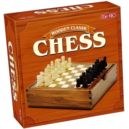 TACTIC Jeu d'Echec Bois