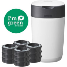 TOMMEE TIPPEE Poubelle a Couches Twist & Click