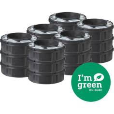 TOMMEE TIPEE - Recharges pour poubelles a couches - Twist & Click - Film multicouche TOMMEE TIPEE - Recharges pour poubelles a couches - Twist & Click - Film multicouche
