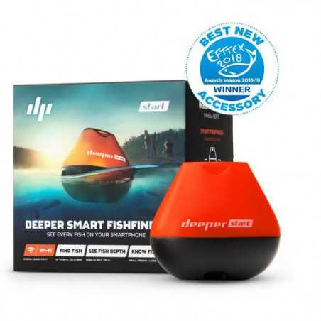 Sondeur lançable - DEEPER - START - Wi-Fi - profondeur 50 m - portable