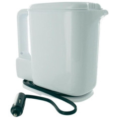 Bouilloire électrique 12V 1L 170W Blanc et Bleu - HTC EQUIPEMENT Bouilloire électrique 12V 1L 170W Blanc et Bleu - HTC EQUIPEMENT