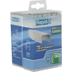 Agrafes en fil plat n° 140 14 mm boîte de 5000 - RAPID - 40303092 Agrafes en fil plat n° 140 14 mm boîte de 5000 - RAPID - 40303092