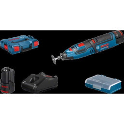 Outil rotatif Bosch Professional GRO 12V-35 + 2 batteries 2