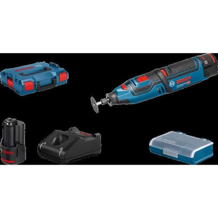 Outil rotatif Bosch Professional GRO 12V-35 + 2 batteries 2