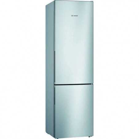 BOSCH KGV39VLEAS - Réfrigérateur congélateur bas - 344L (250+94) - Froid brassé - L 60cm x H 201cm - Inox