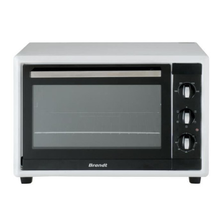 Mini-four BRANDT FC350MW - 35L - 1500W - 5 modes de cuisson - Blanc