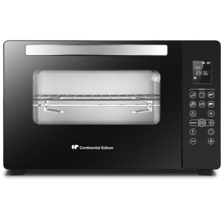 CONTINENTAL EDISON CEMF45DIG - Minifour électrique 45L noir - 2000W - Rotissoire