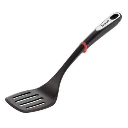 TEFAL INGENIO Spatule a fente, Bague de sécurité silicone, Sans BPA, Résiste jusqu'a 230° C, Compatible lave-vaisselle K2060814