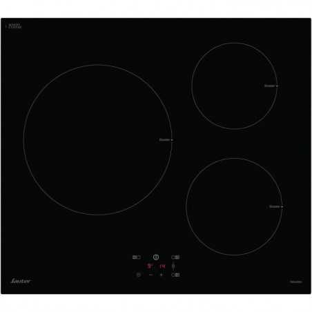 Table de cuisson induction SAUTER - 3 foyers - L60 cm - SI934B - 7200W - Noir