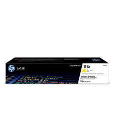 HP 117A Cartouche de toner jaune authentique (W2072A) pour imprimantes HP Laser 150 e HP 117A Cartouche de toner jaune authentique (W2072A) pour imprimantes HP Laser 150 e