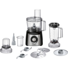 Robot multifonction BOSCH MULTI TALENT MCM3501M - Noir et inox Robot multifonction BOSCH MULTI TALENT MCM3501M - Noir et inox