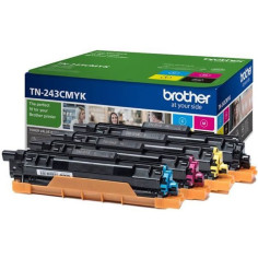 BROTHER Pack 4 toners - Consommables originaux (TN-243CMYK) BROTHER Pack 4 toners - Consommables originaux (TN-243CMYK)