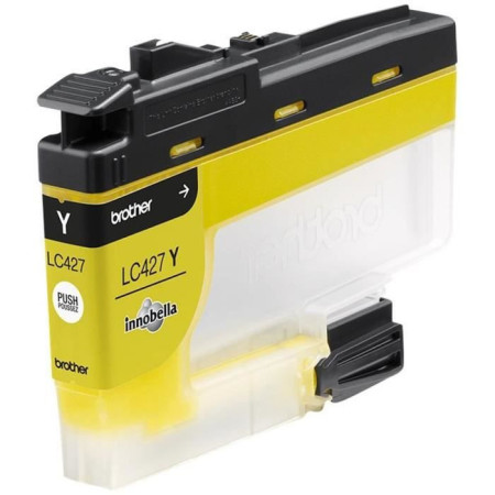 Cartouche d'encre LC427Y - BROTHER - Jaune - 1500 pages - Pour Brother MFC-J6955DW