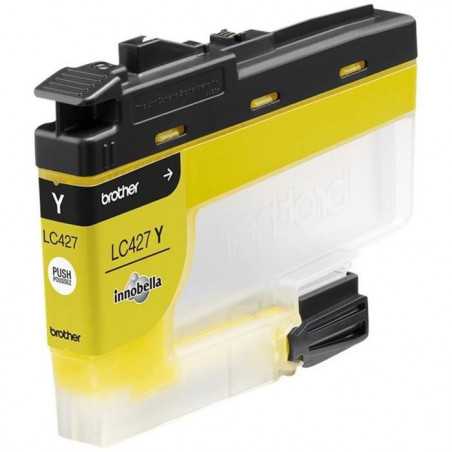 Cartouche d'encre LC427Y - BROTHER - Jaune - 1500 pages - Pour Brother MFC-J6955DW, MFC-J6957DW, MFC-J5955DW et HL-J6010DW
