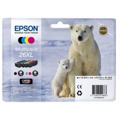 EPSON Multipack T2636 XL - Ours Polaire - Noir EPSON Multipack T2636 XL - Ours Polaire - Noir