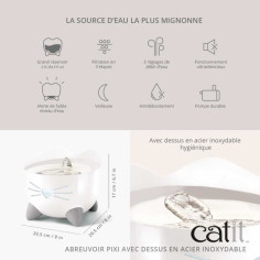 5 L (Acier inox et filtre)
