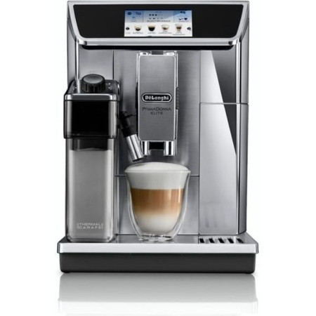 Machine expresso automatique avec broyeur DELONGHI PrimaDonna Elite ECAM 650.75.MS - Inox