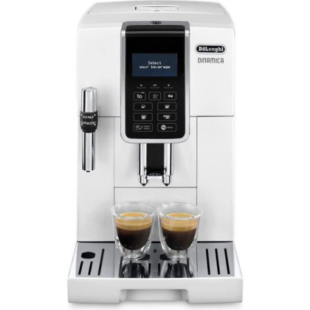 Machine expresso automatique avec broyeur - DELONGHI Dinamica ECAM350.35 W - Blanc -