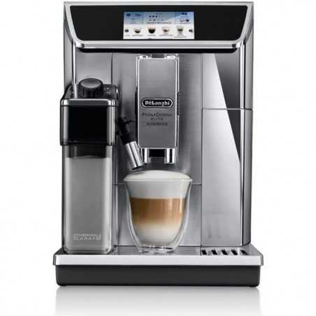 Machine expresso broyeur - De'Longhi - Primadonna elite - ECAM650.85.MS - 28 recettes - Gris