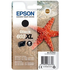 Cartouche d'encre EPSON 603 XL Noir - Etoile de mer (C13T03A14010) - Faible coût et fiabilité Cartouche d'encre EPSON 603 XL Noir - Etoile de mer (C13T03A14010) - Faible coût et fiabilité
