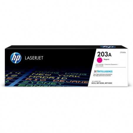 HP 203A Cartouche de toner magenta LaserJet authentique (CF543A) pour HP Color LaserJet Pro M254/M280/M281